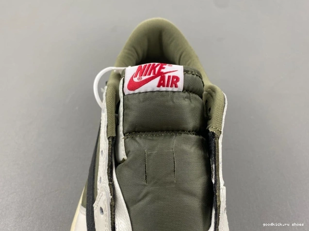 1 X MEDIUM LOW OLIVE OG AIR DM7866-200 SCOTT JORDAN TRAVIS 0719